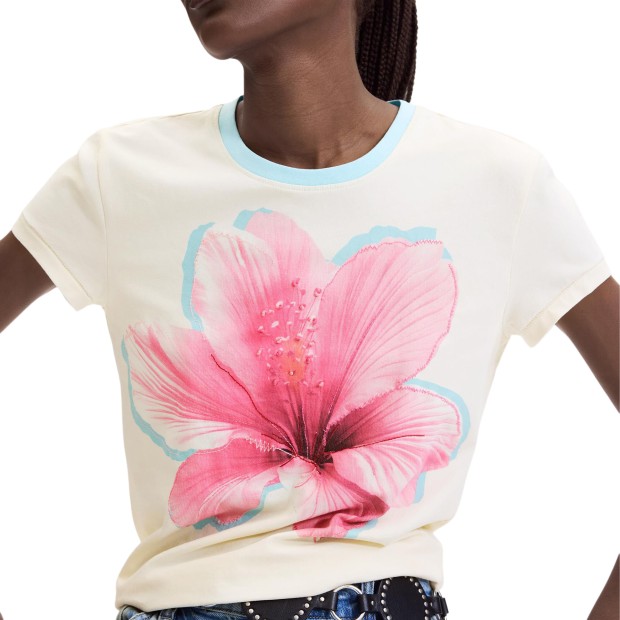 Desigual T-shirt Yokohama Blanco