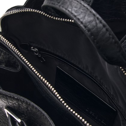 Desigual Mochila Half Logo Luena Negro Desigual Mochila Half Logo Luena Negro