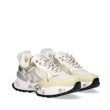 Exé D190608-13b Pu White Beige Exé D190608-13b Pu White Beige
