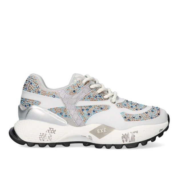 Exé D190608-24 Strass White Grey