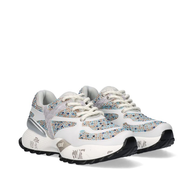 Exé D190608-24 Strass White Grey