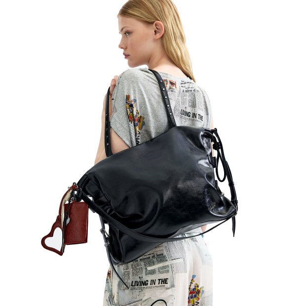 Desigual Mala Galaxy Lifta 2.0 Negro