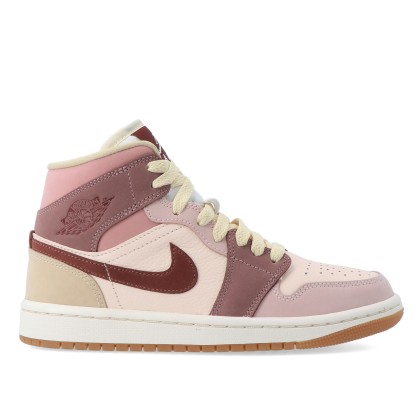 Jordan Air 1 W Mid Se Barely Orange/dark Pony-pale Ivory