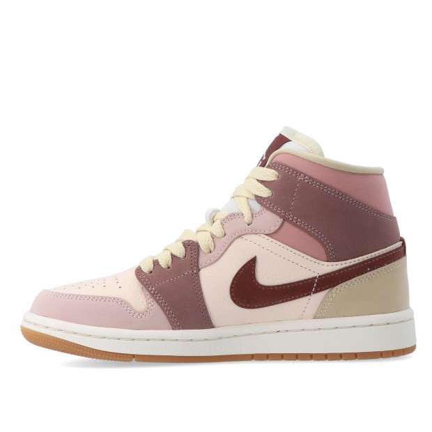 Jordan Air 1 W Mid Se Barely Orange/dark Pony-pale Ivory