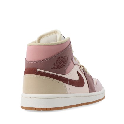 Jordan Air 1 W Mid Se Barely Orange/dark Pony-pale Ivory