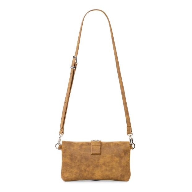 Desigual Mala Valentine Clutch Mini Camel