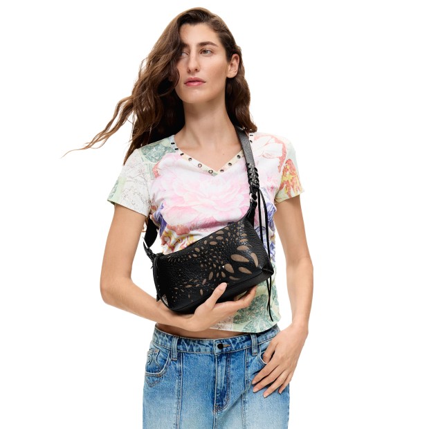 Desigual Mala Notus Huntington Mini Negro