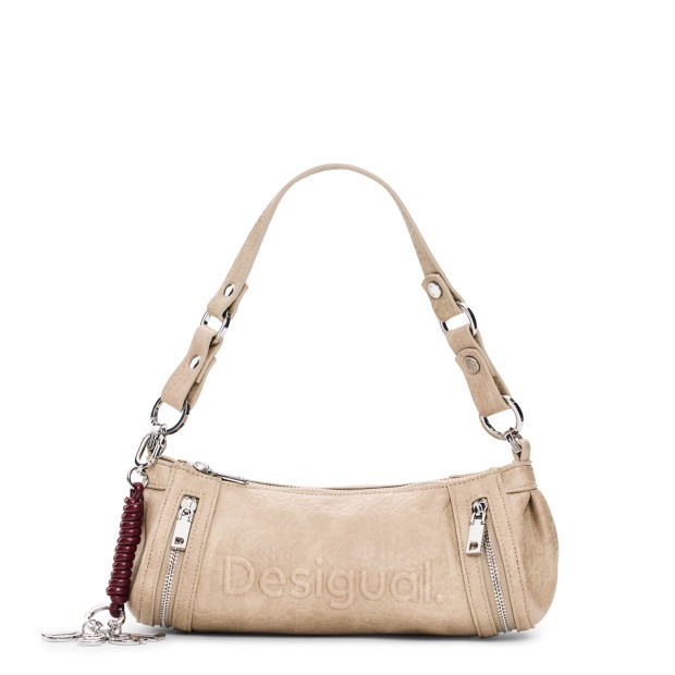 Desigual Mala Half Logo Zarauz Crudo Beige
