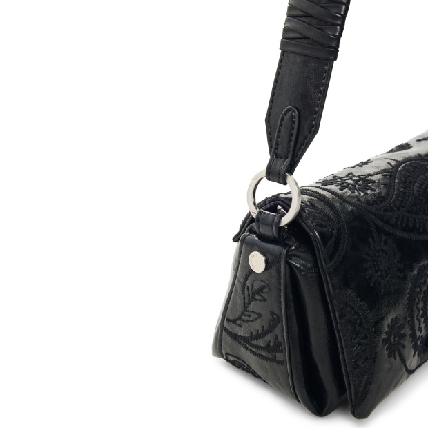 Desigual Mala Siroco Naron Mini Flap Negro