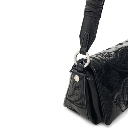 Desigual Mala Siroco Naron Mini Flap Negro Desigual Mala Siroco Naron Mini Flap Negro