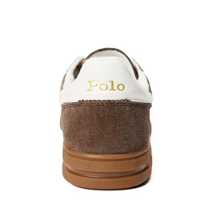 Polo Ralph Lauren Bedford Pp Chocolate/white Polo Ralph Lauren Bedford Pp Chocolate/white