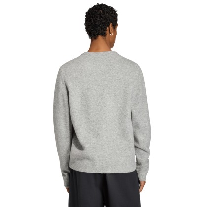 adidas Originals Camisola Trefoil Essentials Fully Knit Grey / Medium Grey Heather adidas Originals Camisola Trefoil Essentials Fully Knit Grey / Medium Grey Heather