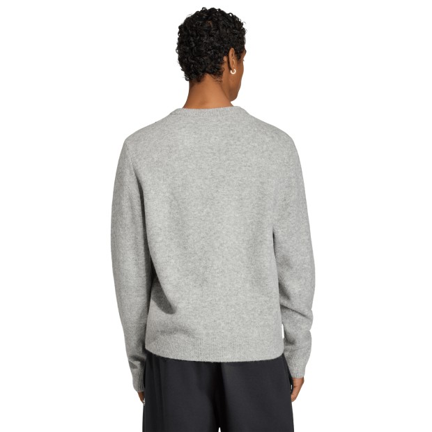 adidas Originals Camisola Trefoil Essentials Fully Knit Grey / Medium Grey Heather