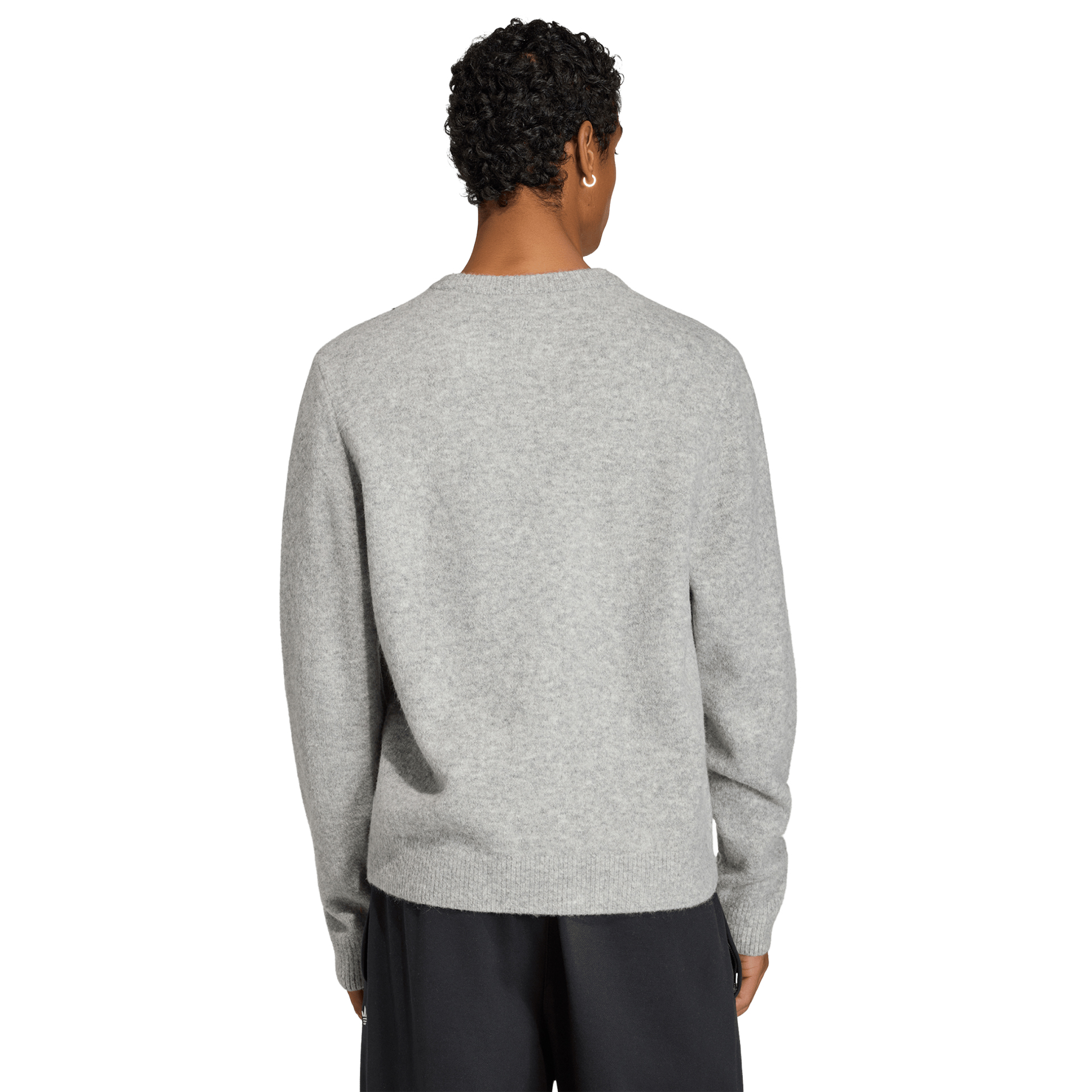 adidas Originals Camisola Trefoil Essentials Fully Knit Grey / Medium Grey Heather