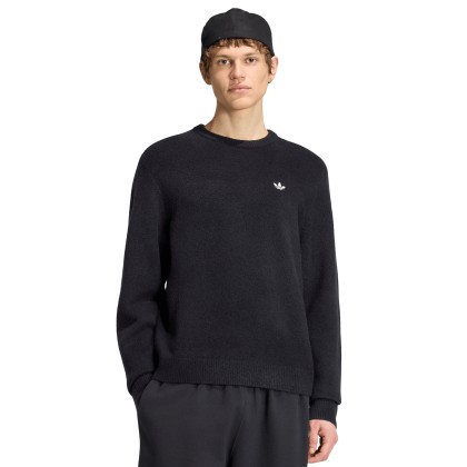 adidas Originals Camisola Trefoil Essentials Fully Knit Black