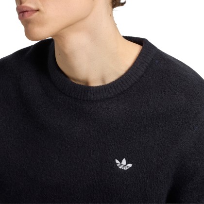 adidas Originals Camisola Trefoil Essentials Fully Knit Black