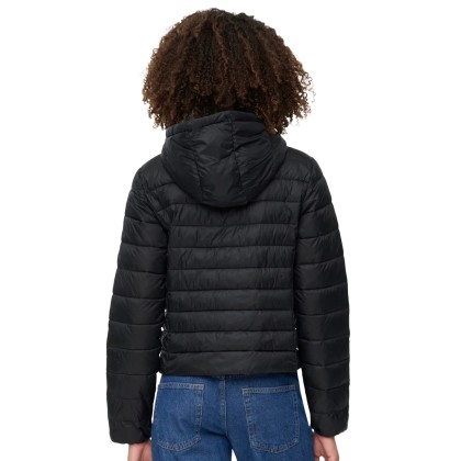 Only Casaco Tahia Lw Quilted Hood Black Only Casaco Tahia Lw Quilted Hood Black
