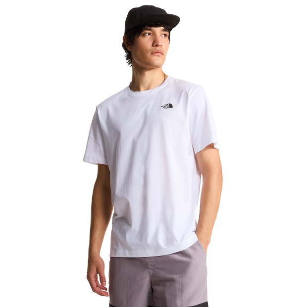 The North Face T-shirt M Evolution Simple Dome Reg Tnf White