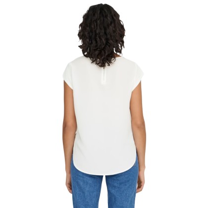 Only Blusa Solid Top Noos Cloud Dancer. Only Blusa Solid Top Noos Cloud Dancer.