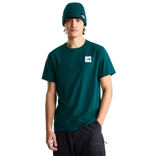 The North Face T-shirt M Evolution Box Half Dome Reg Pacific Teal