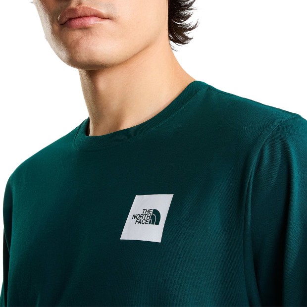 The North Face T-shirt M Evolution Box Half Dome Reg Pacific Teal