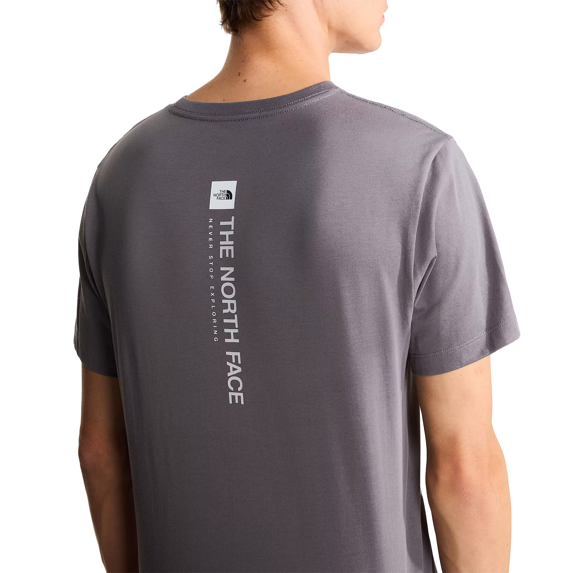 The North Face T-shirt M Vertical Reg Graphic Smoked Pearl