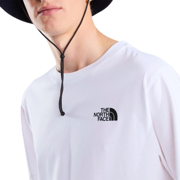 The North Face T-shirt M Vertical Reg Graphic Tnf White
