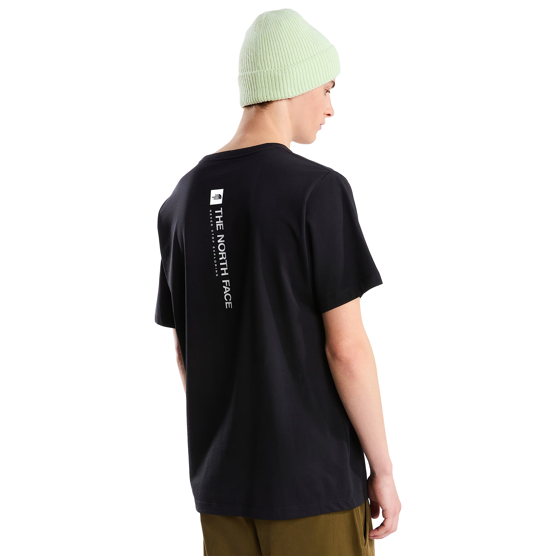 The North Face T-shirt M Vertical Reg Graphic Tnf Black