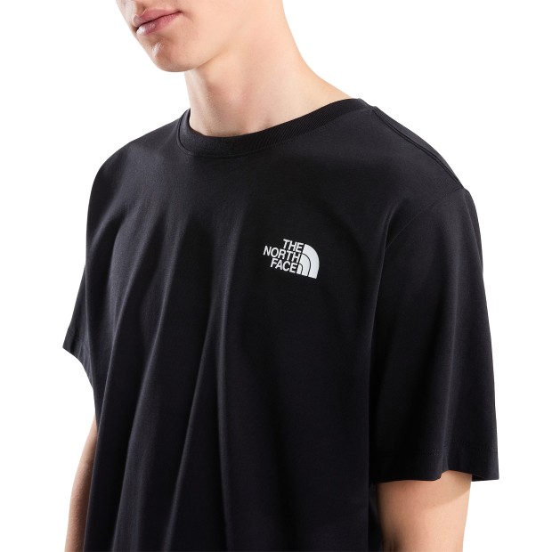 The North Face T-shirt M Vertical Reg Graphic Tnf Black