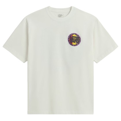 Vans T-shirt Blotched Circle Marshmallow