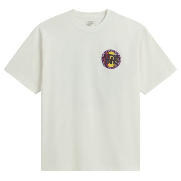 Vans T-shirt Blotched Circle Marshmallow