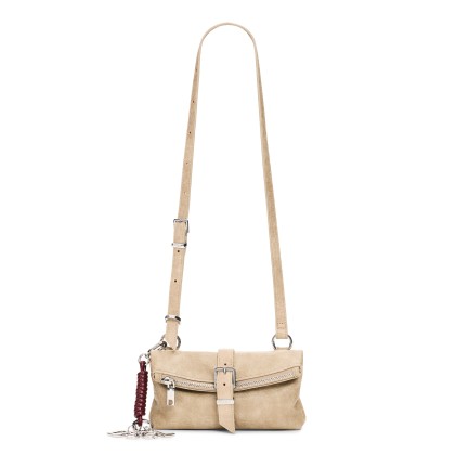 Desigual Mala Half Logo Clutch Micro Crudo Beige Desigual Mala Half Logo Clutch Micro Crudo Beige