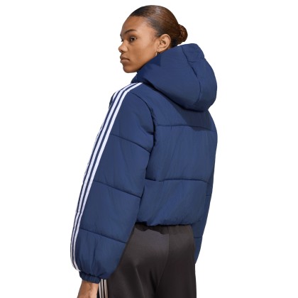 adidas Originals Casaco Adicolor Cropped Puffer Blue / Night Indigo
