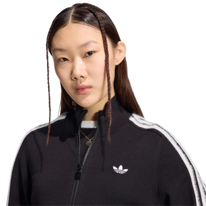 adidas Originals Casaco Knitted Firebird Black adidas Originals Casaco Knitted Firebird Black