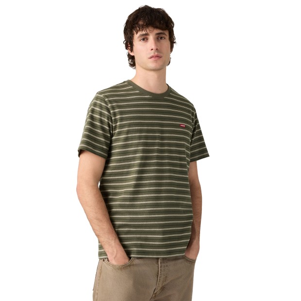 Levis T-shirt Riginal Hm Max Stripe Rosin