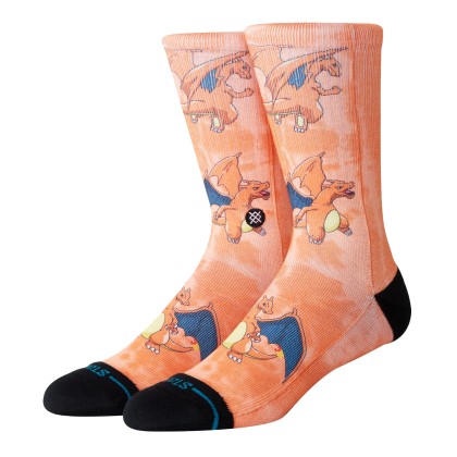 Stance Charizard Aop Crew-pokemon Orange