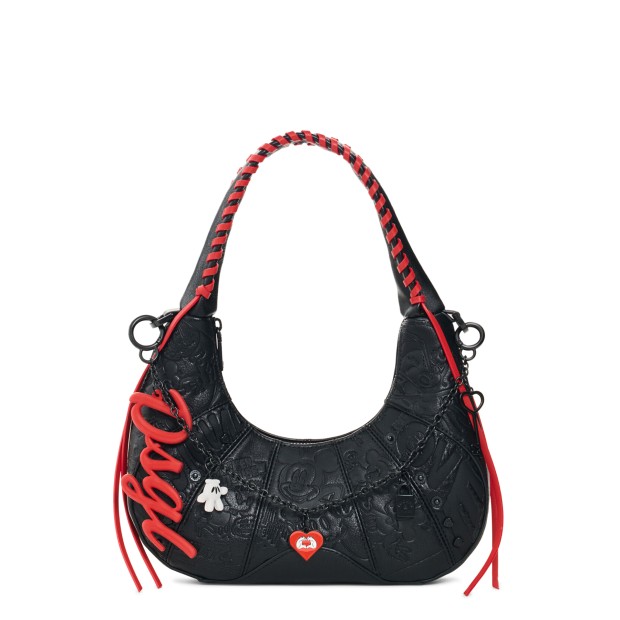 Desigual Mala All Mickey Tiwi Negro
