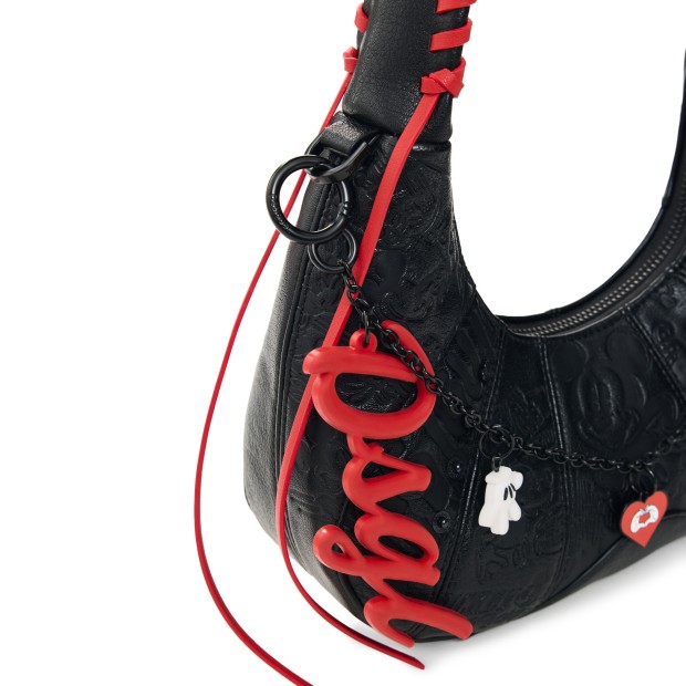 Desigual Mala All Mickey Tiwi Negro