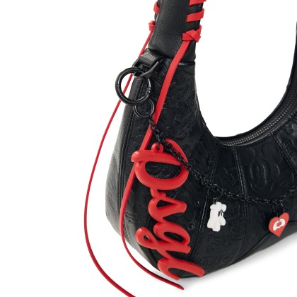 Desigual Mala All Mickey Tiwi Negro Desigual Mala All Mickey Tiwi Negro