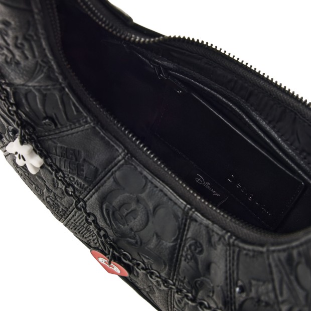 Desigual Mala All Mickey Tiwi Negro