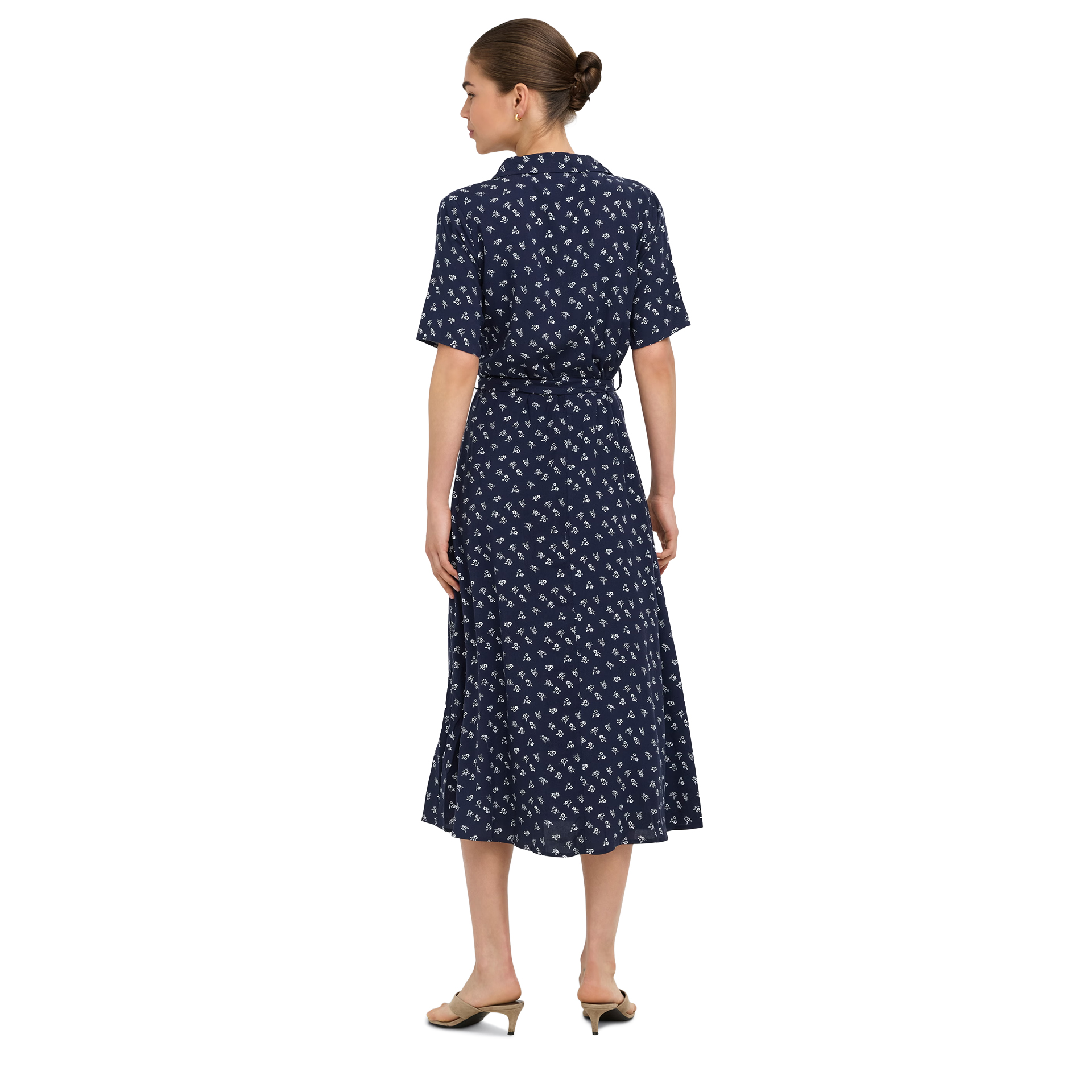 JDY Vestido Starsezen Life Night Sky Cloud Danccer Ditsy Flower