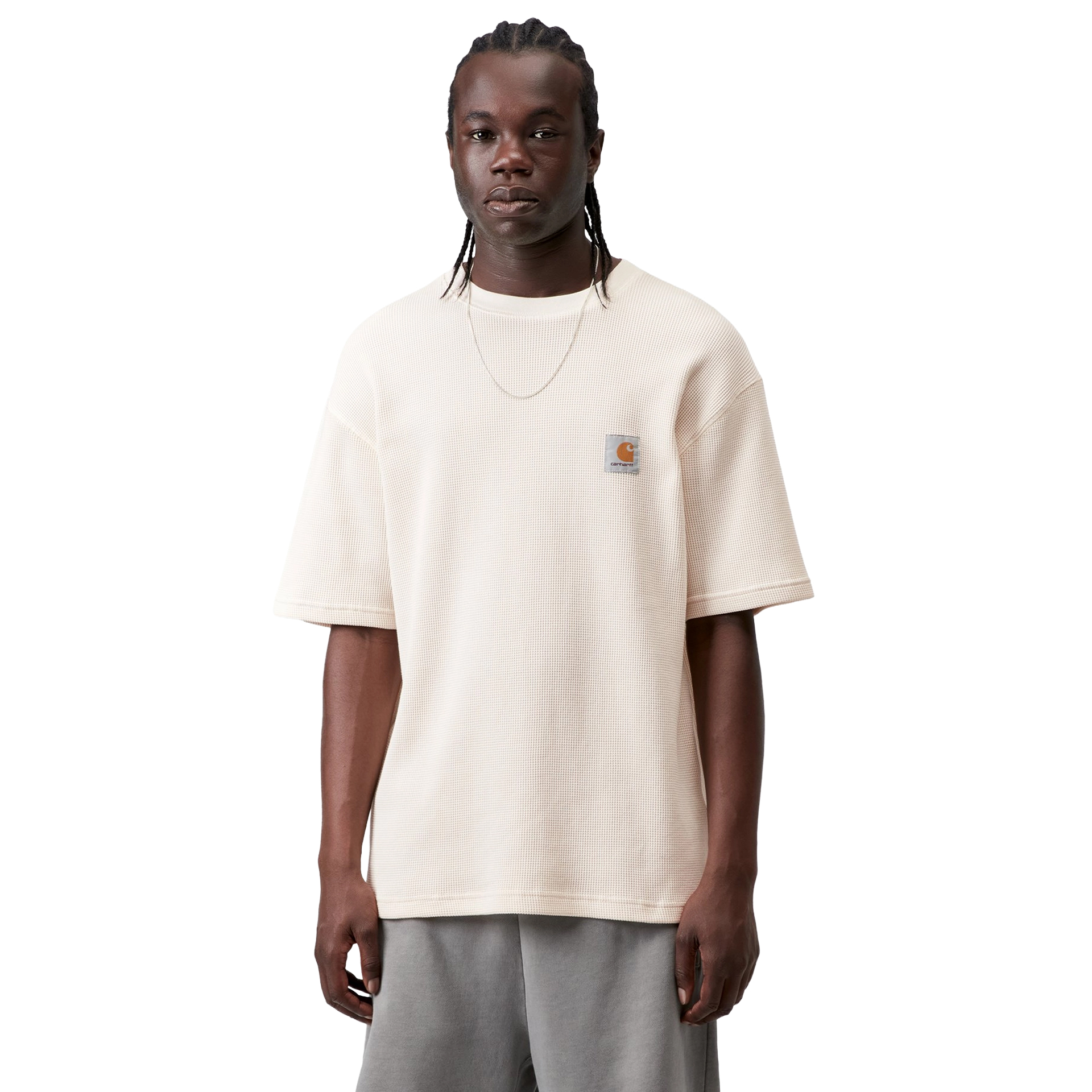 Carhartt Wip T-shirt Nelson Waffle Natural