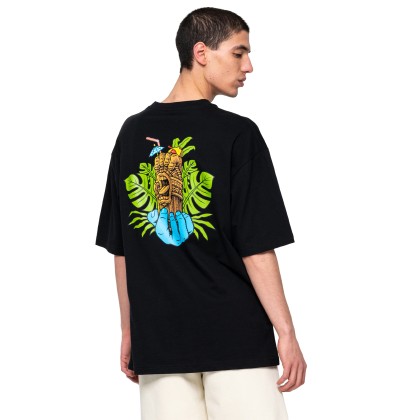 Santa Cruz T-shirt Tiki Hand Strip Black Santa Cruz T-shirt Tiki Hand Strip Black
