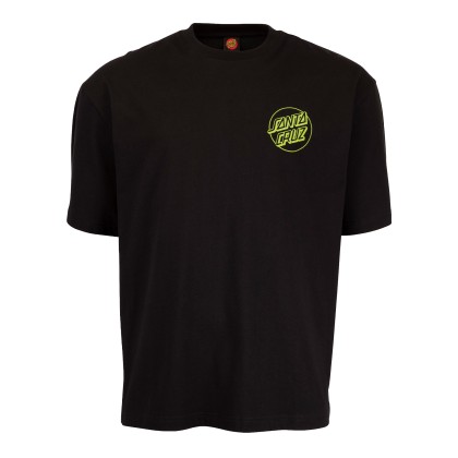 Santa Cruz T-shirt Tiki Hand Strip Black Santa Cruz T-shirt Tiki Hand Strip Black