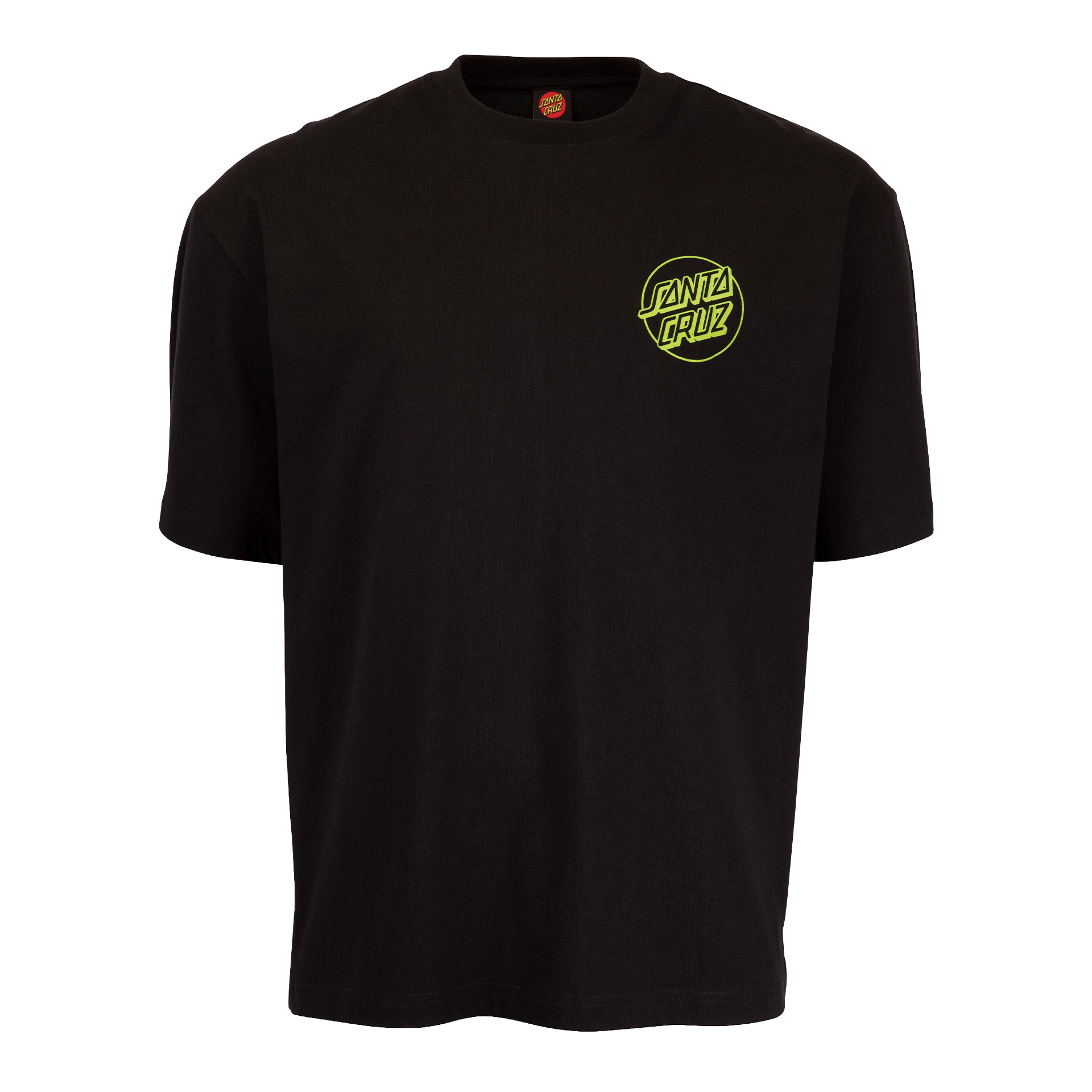 Santa Cruz T-shirt Tiki Hand Strip Black