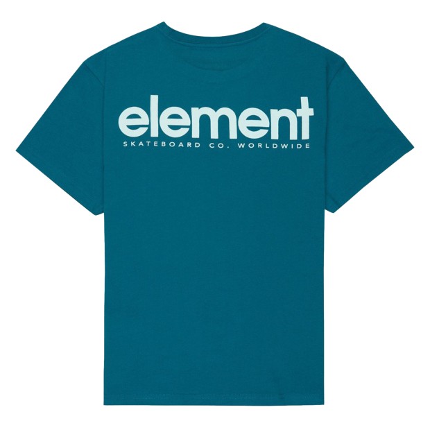 Element T-shirt Lowcase Bp Mallard Blue