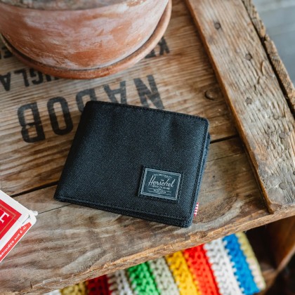 Herschel Carteira Roy Black Tonal