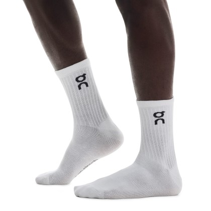 On Running Meias 3p Logo High White