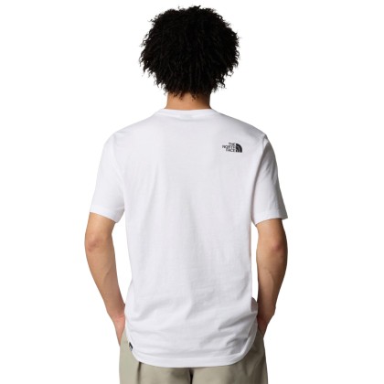 The North Face T-shirt M Easy White The North Face T-shirt M Easy White