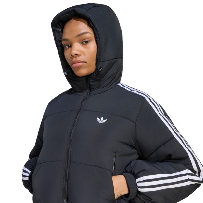 adidas Originals Casaco Adicolor Cropped Puffer Black